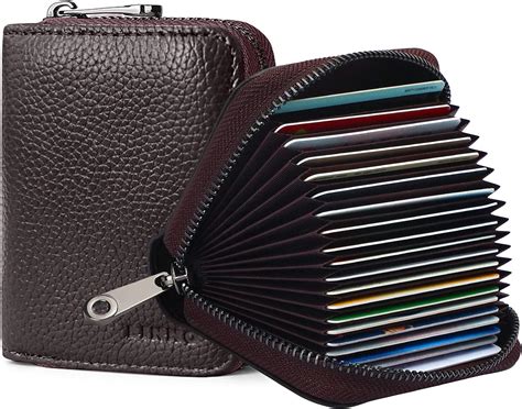 leather wallet mens rfid with 20 credit card slots|men's rfid bifold leather wallets.